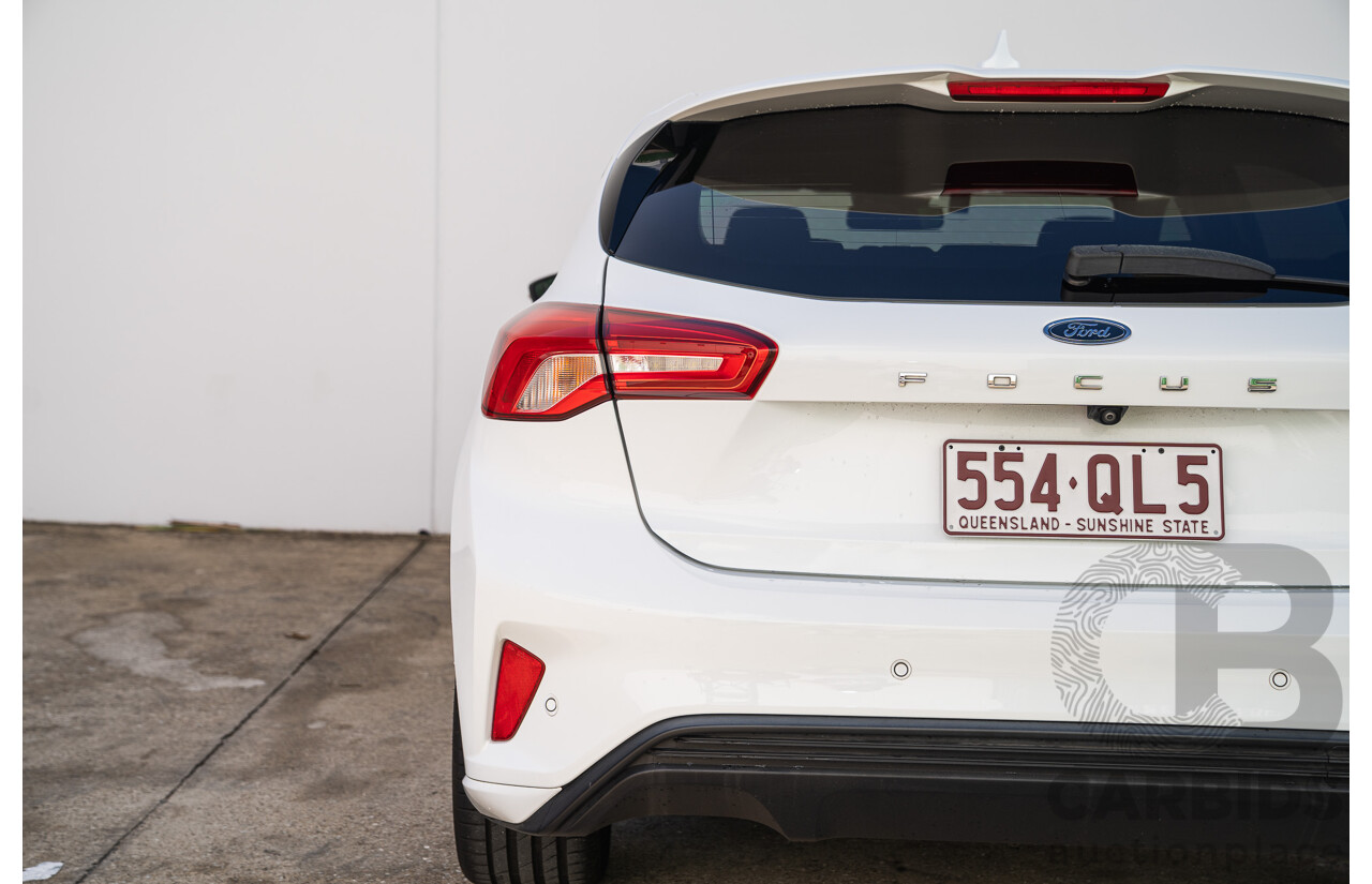 12/2018 Ford Focus ST-Line SA MY19 4d Hatchback Frozen White Turbo 1.5L