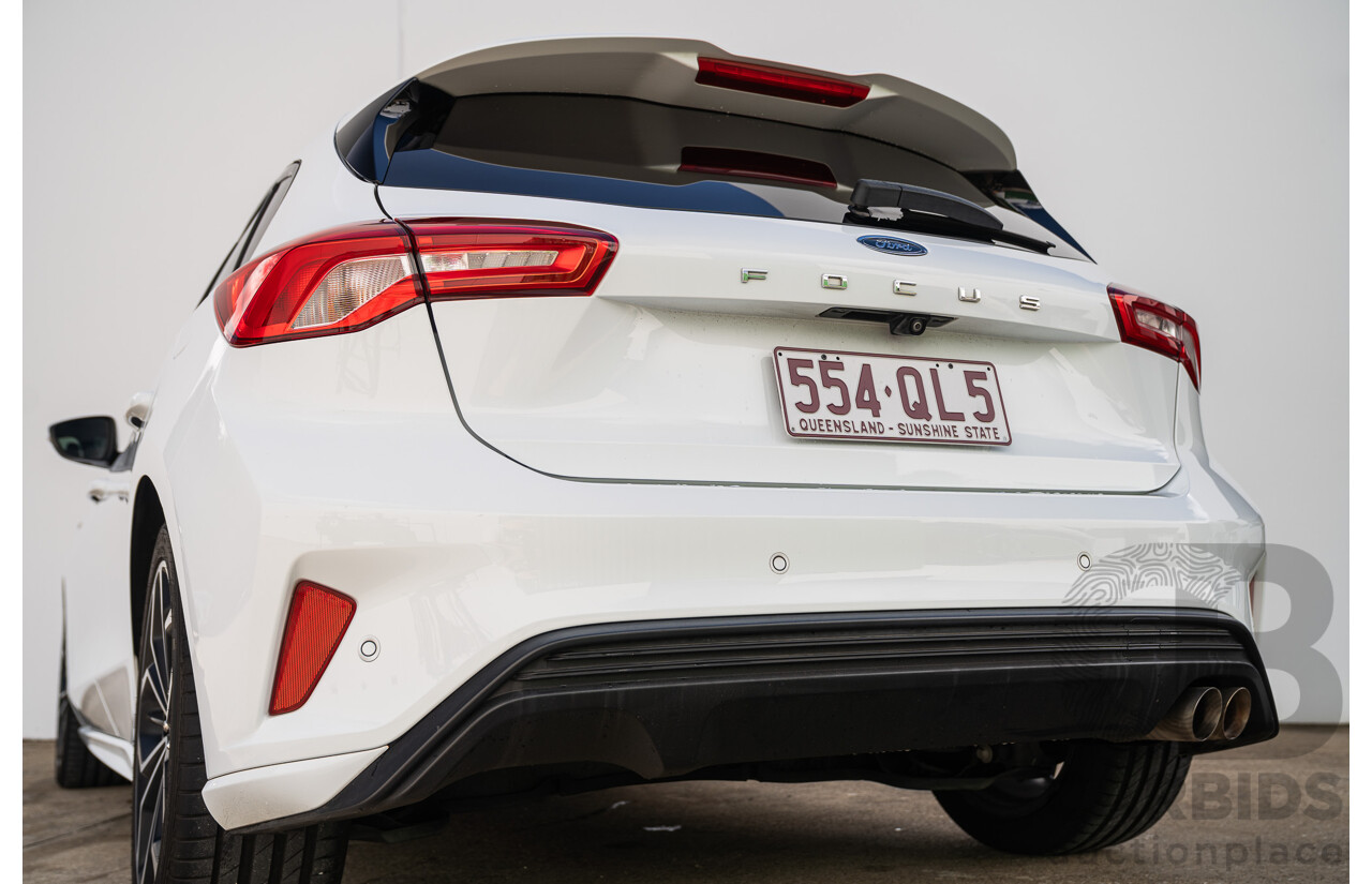 12/2018 Ford Focus ST-Line SA MY19 4d Hatchback Frozen White Turbo 1.5L