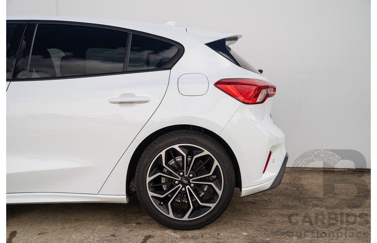 12/2018 Ford Focus ST-Line SA MY19 4d Hatchback Frozen White Turbo 1.5L