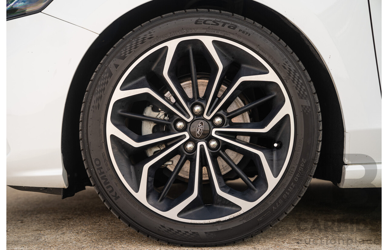 12/2018 Ford Focus ST-Line SA MY19 4d Hatchback Frozen White Turbo 1.5L
