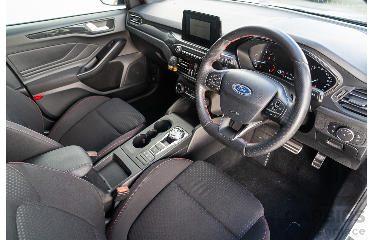12/2018 Ford Focus ST-Line SA MY19 4d Hatchback Frozen White Turbo 1.5L