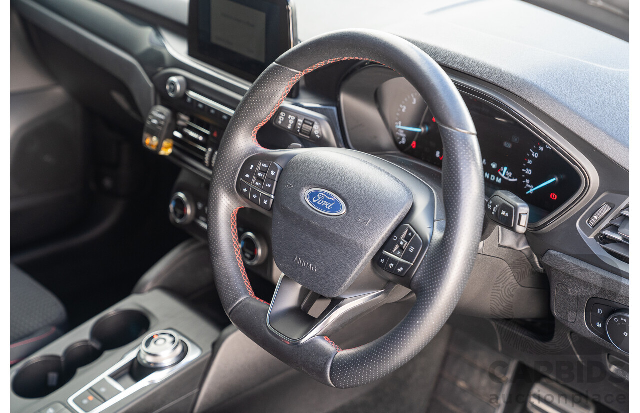 12/2018 Ford Focus ST-Line SA MY19 4d Hatchback Frozen White Turbo 1.5L