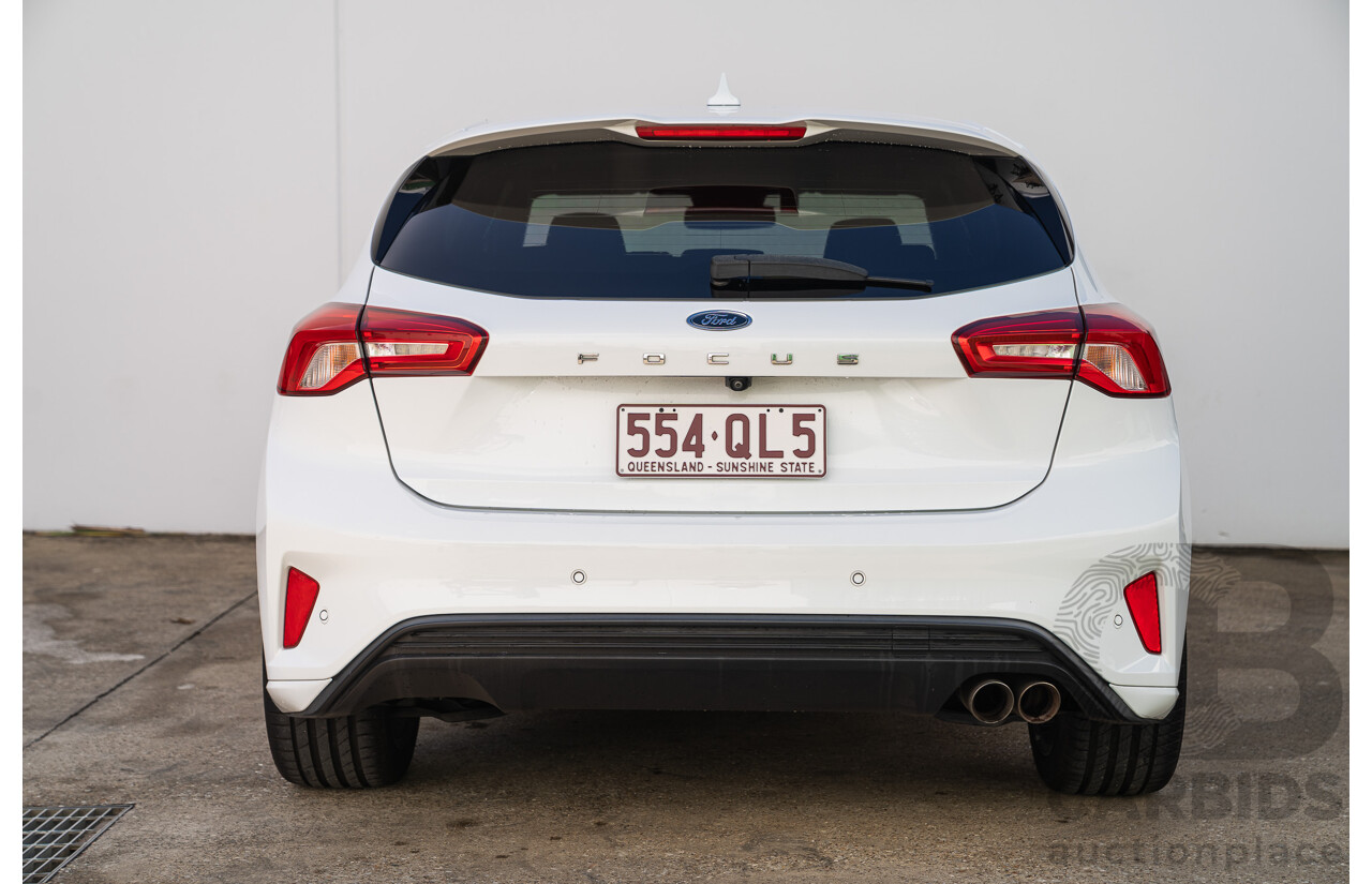 12/2018 Ford Focus ST-Line SA MY19 4d Hatchback Frozen White Turbo 1.5L