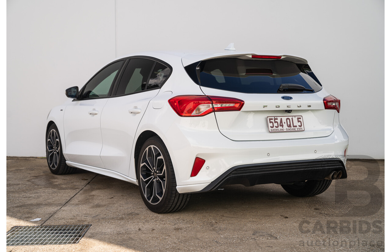 12/2018 Ford Focus ST-Line SA MY19 4d Hatchback Frozen White Turbo 1.5L
