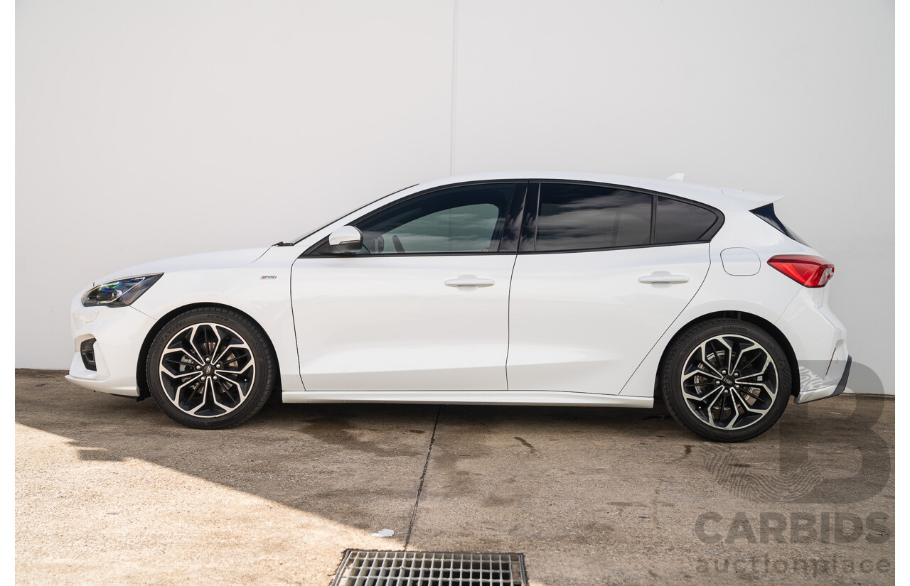 12/2018 Ford Focus ST-Line SA MY19 4d Hatchback Frozen White Turbo 1.5L