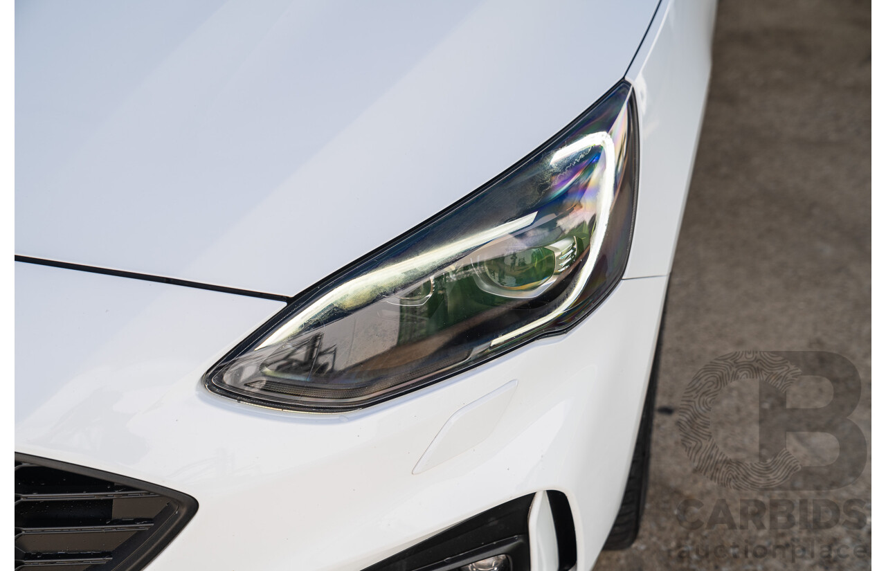 12/2018 Ford Focus ST-Line SA MY19 4d Hatchback Frozen White Turbo 1.5L