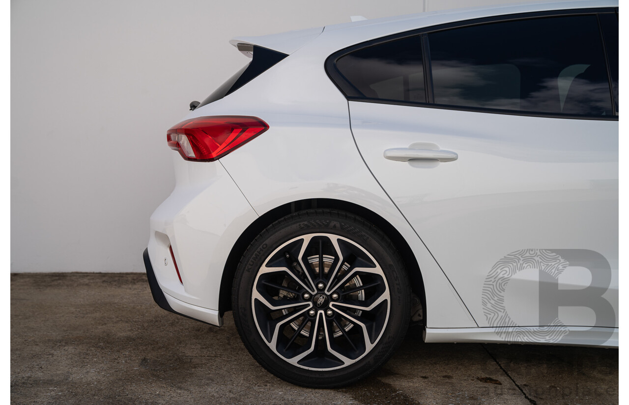 12/2018 Ford Focus ST-Line SA MY19 4d Hatchback Frozen White Turbo 1.5L