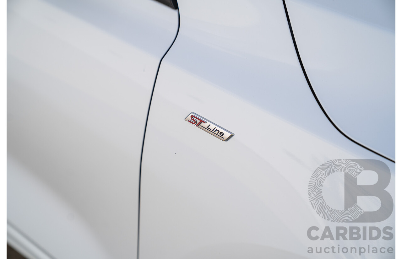 12/2018 Ford Focus ST-Line SA MY19 4d Hatchback Frozen White Turbo 1.5L