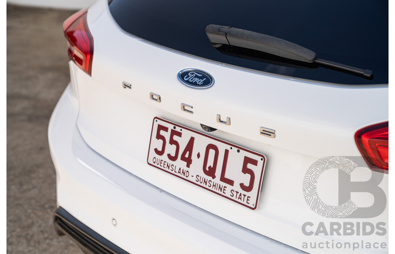 12/2018 Ford Focus ST-Line SA MY19 4d Hatchback Frozen White Turbo 1.5L