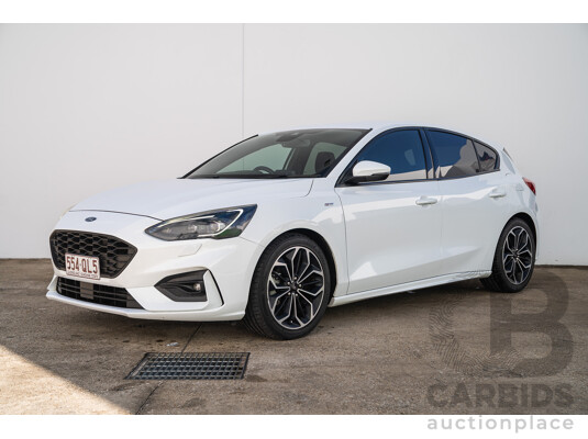 12/2018 Ford Focus ST-Line SA MY19 4d Hatchback Frozen White Turbo 1.5L