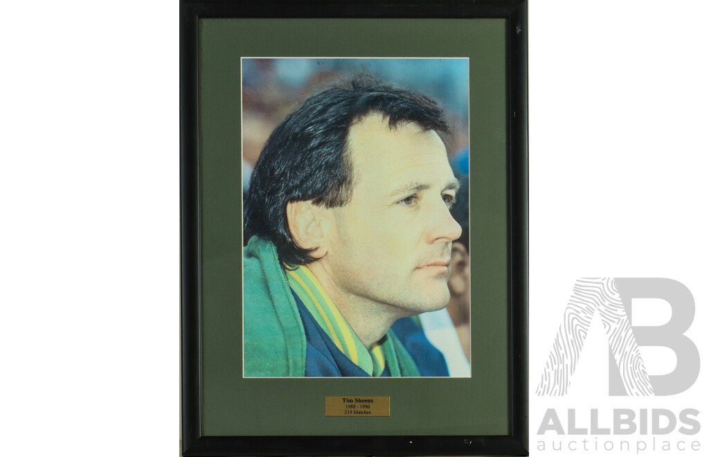 1661150 · Framed Photo Print of Canberra Raiders Tim Sheens