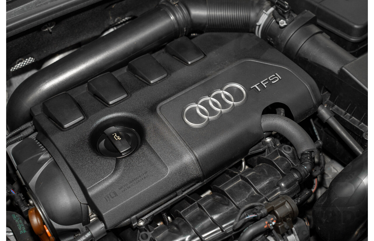 7/2010 Audi A3 Sportback 1.8 TFSI Ambition 8P MY10 5d Hatchback Phantom Black Turbo 1.8L