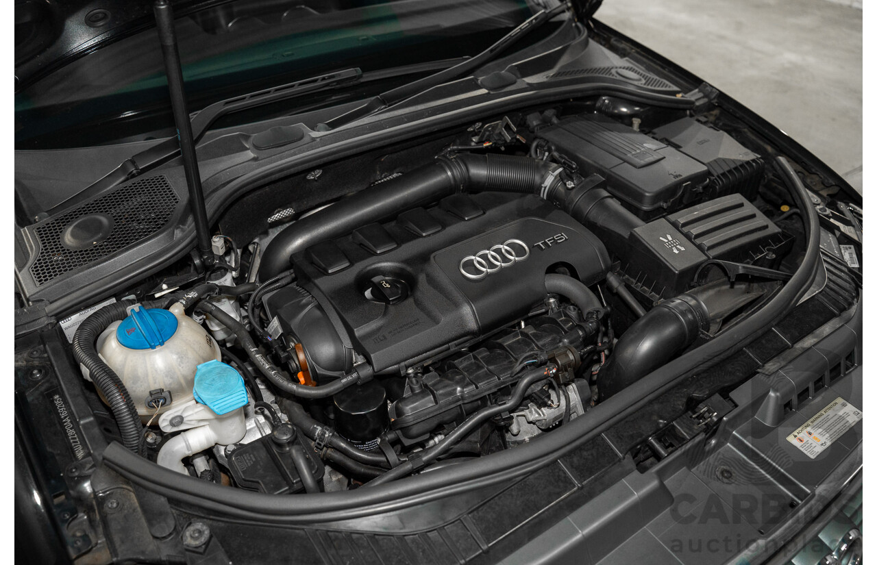7/2010 Audi A3 Sportback 1.8 TFSI Ambition 8P MY10 5d Hatchback Phantom Black Turbo 1.8L
