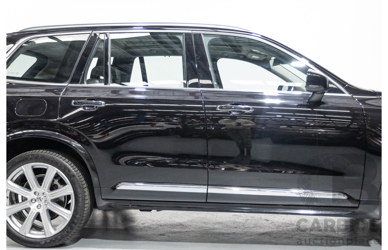 11/2018 Volvo XC90 T8 Inscription (AWD) 256 MY19 4d Wagon Onyx Black Metallic Turbo & Supercharged Plug-In Hybrid 2.0L - 7 Seater