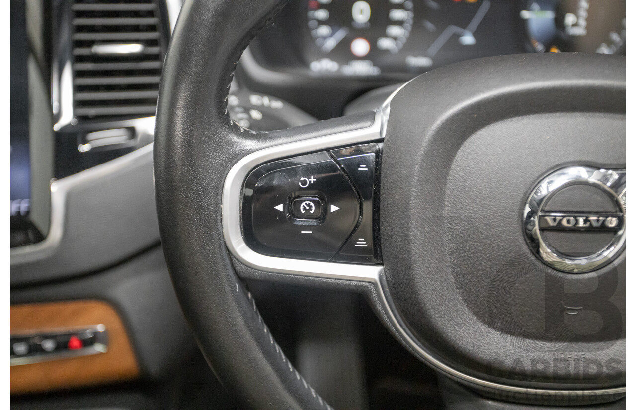 11/2018 Volvo XC90 T8 Inscription (AWD) 256 MY19 4d Wagon Onyx Black Metallic Turbo & Supercharged Plug-In Hybrid 2.0L - 7 Seater