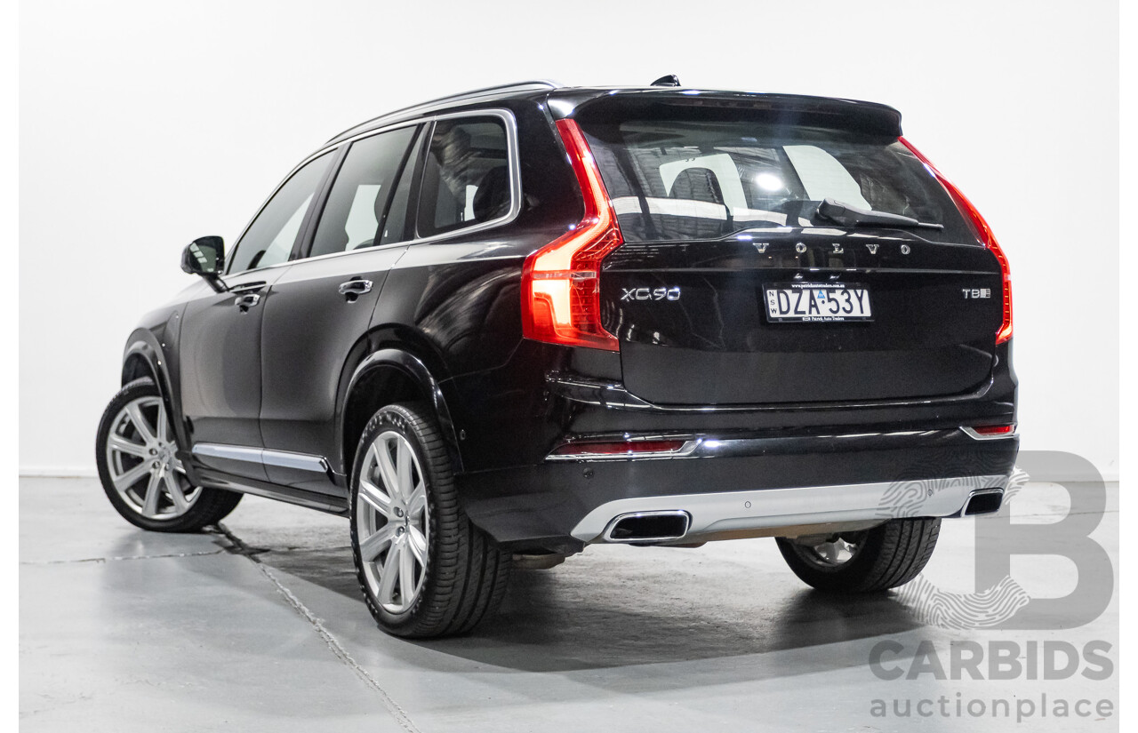 11/2018 Volvo XC90 T8 Inscription (AWD) 256 MY19 4d Wagon Onyx Black Metallic Turbo & Supercharged Plug-In Hybrid 2.0L - 7 Seater