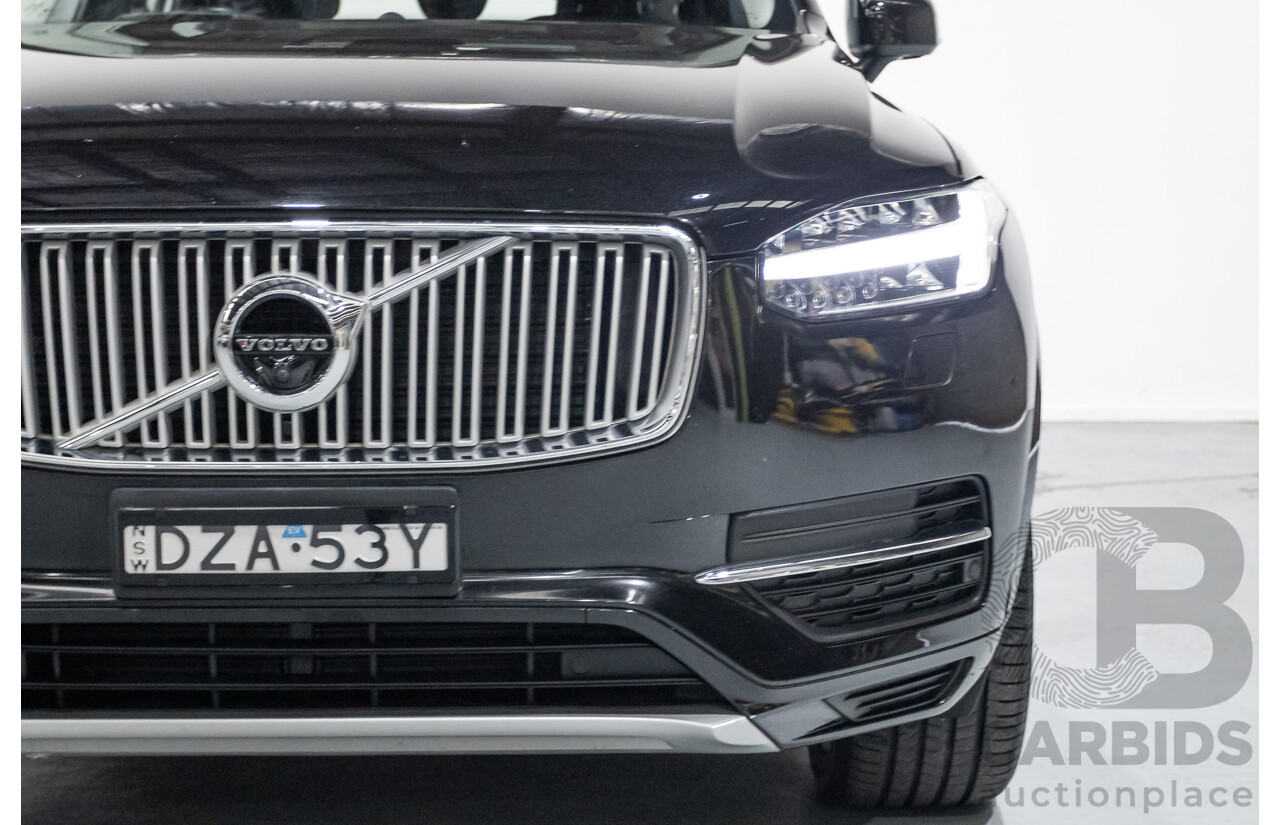11/2018 Volvo XC90 T8 Inscription (AWD) 256 MY19 4d Wagon Onyx Black Metallic Turbo & Supercharged Plug-In Hybrid 2.0L - 7 Seater