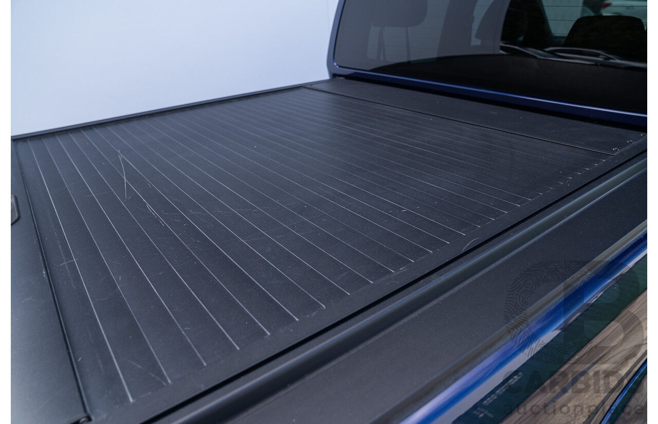 10/2021 Volkswagen Amarok TDI580 W580 Walkinshaw (4x4) 2H MY21 4d Dual Cab Utility Atlantic Blue Turbo Diesel V6 3.0L