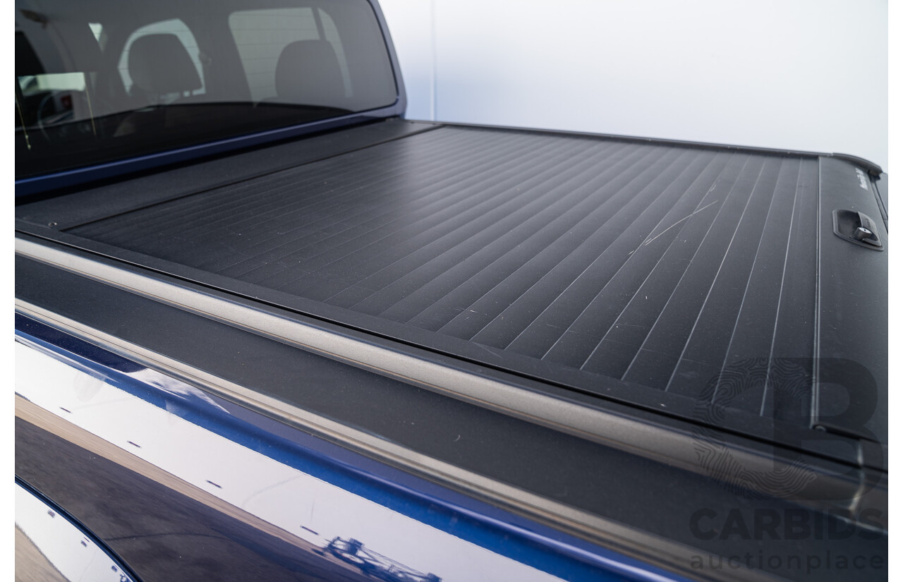 10/2021 Volkswagen Amarok TDI580 W580 Walkinshaw (4x4) 2H MY21 4d Dual Cab Utility Atlantic Blue Turbo Diesel V6 3.0L