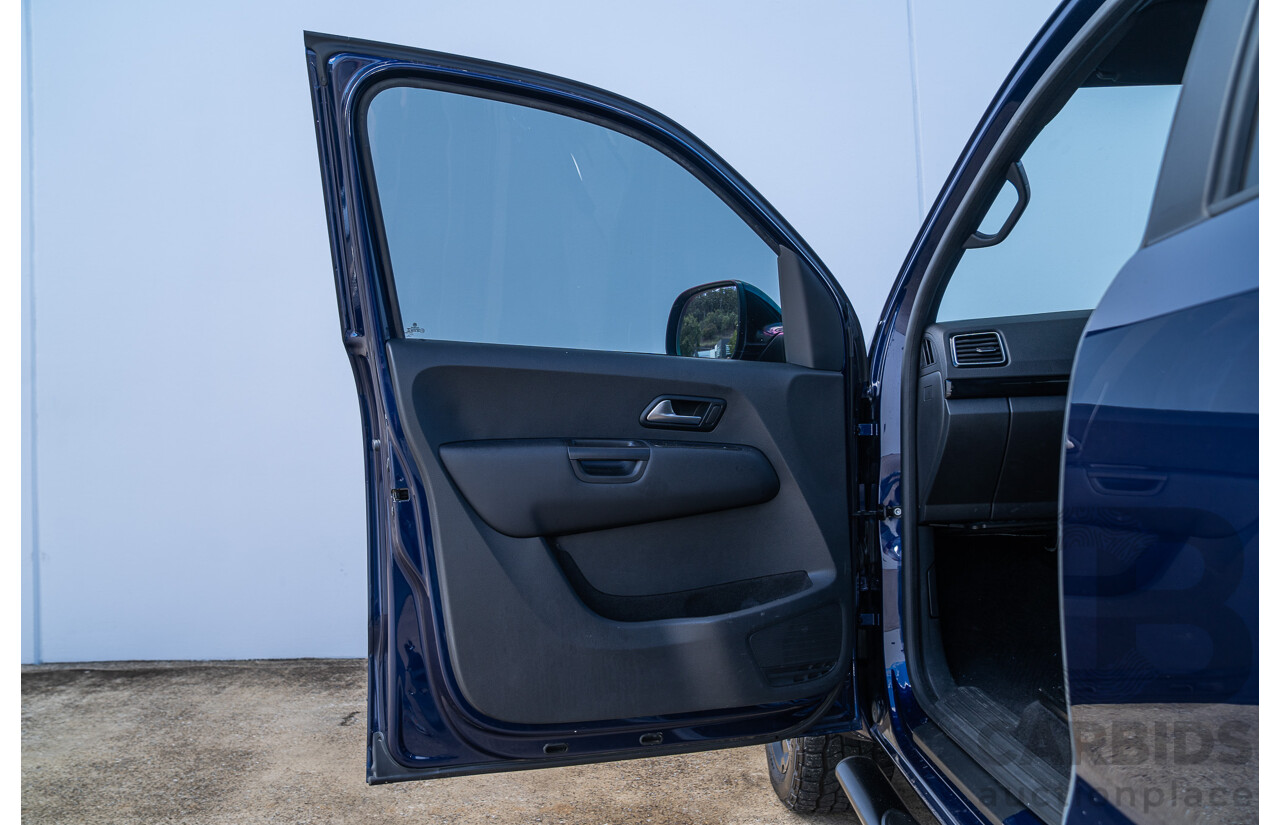 10/2021 Volkswagen Amarok TDI580 W580 Walkinshaw (4x4) 2H MY21 4d Dual Cab Utility Atlantic Blue Turbo Diesel V6 3.0L