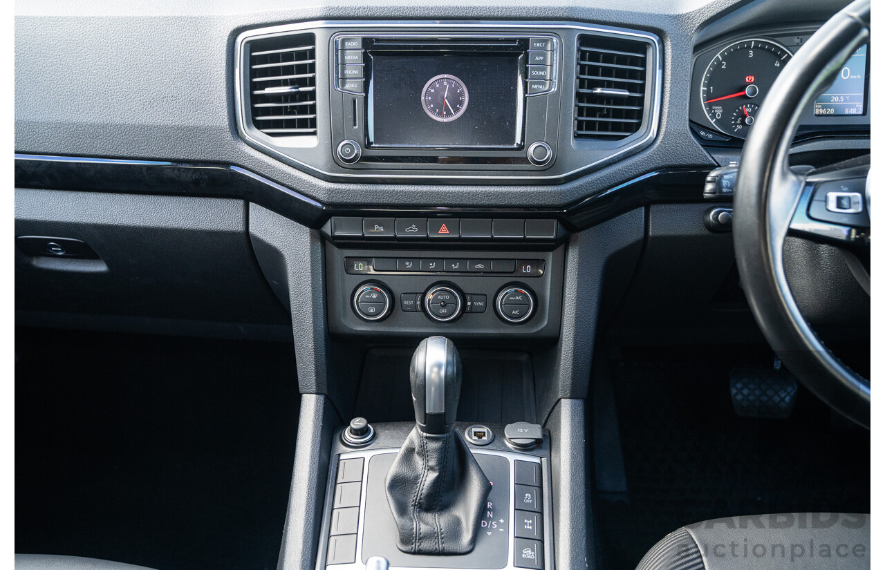 10/2021 Volkswagen Amarok TDI580 W580 Walkinshaw (4x4) 2H MY21 4d Dual Cab Utility Atlantic Blue Turbo Diesel V6 3.0L