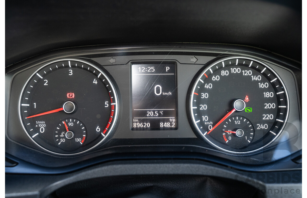 10/2021 Volkswagen Amarok TDI580 W580 Walkinshaw (4x4) 2H MY21 4d Dual Cab Utility Atlantic Blue Turbo Diesel V6 3.0L