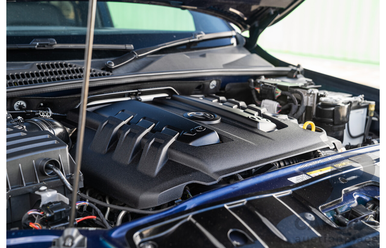 10/2021 Volkswagen Amarok TDI580 W580 Walkinshaw (4x4) 2H MY21 4d Dual Cab Utility Atlantic Blue Turbo Diesel V6 3.0L