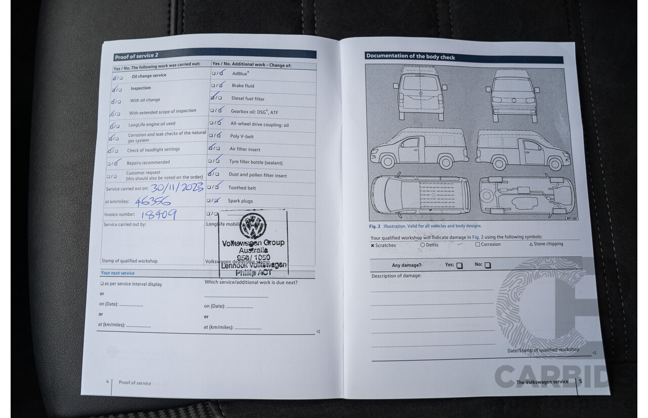 10/2021 Volkswagen Amarok TDI580 W580 Walkinshaw (4x4) 2H MY21 4d Dual Cab Utility Atlantic Blue Turbo Diesel V6 3.0L