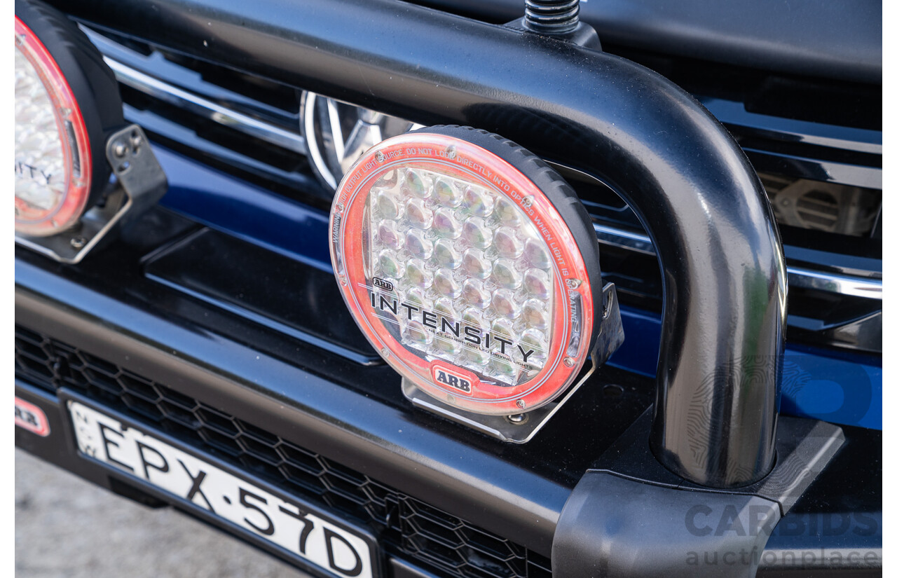 10/2021 Volkswagen Amarok TDI580 W580 Walkinshaw (4x4) 2H MY21 4d Dual Cab Utility Atlantic Blue Turbo Diesel V6 3.0L