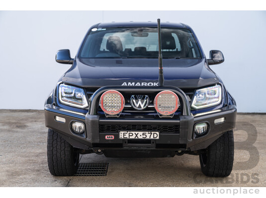 1661539 · 10/2021 Volkswagen Amarok TDI580 W580 Walkinshaw (4x4) 2H MY21 4d Dual Cab Utility Atlantic Blue Turbo Diesel V6 3.0L