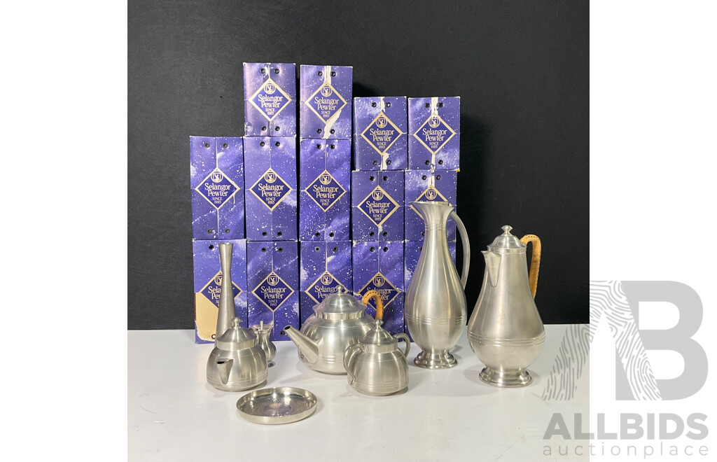 Collection of Selangor Pewter