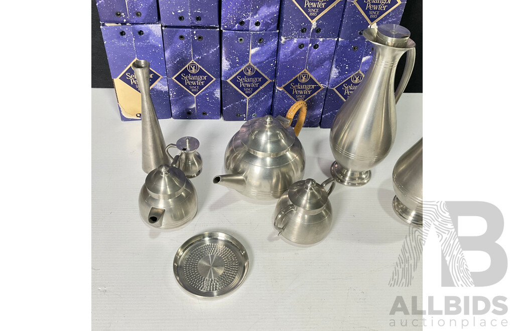 Collection of Selangor Pewter