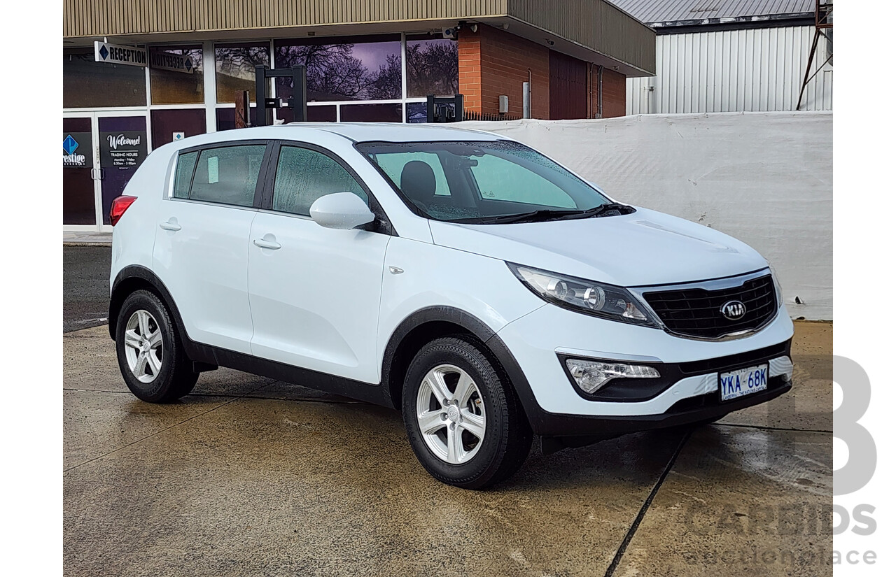 5/2014 Kia Sportage Si (fwd) SL SERIES 2 MY14 4d Wagon White 2.0L