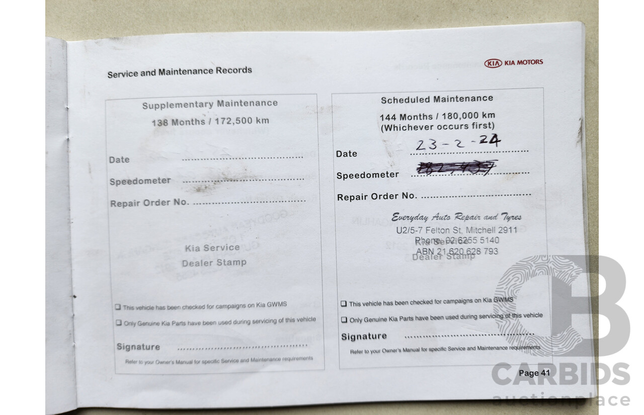 5/2014 Kia Sportage Si (fwd) SL SERIES 2 MY14 4d Wagon White 2.0L