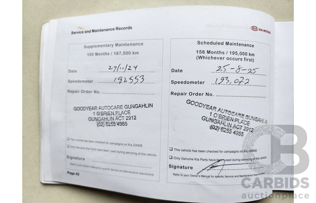 5/2014 Kia Sportage Si (fwd) SL SERIES 2 MY14 4d Wagon White 2.0L