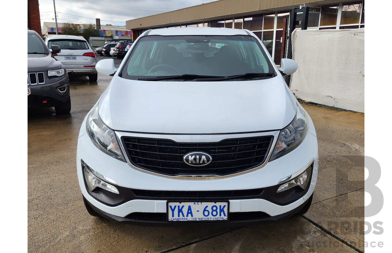 5/2014 Kia Sportage Si (fwd) SL SERIES 2 MY14 4d Wagon White 2.0L