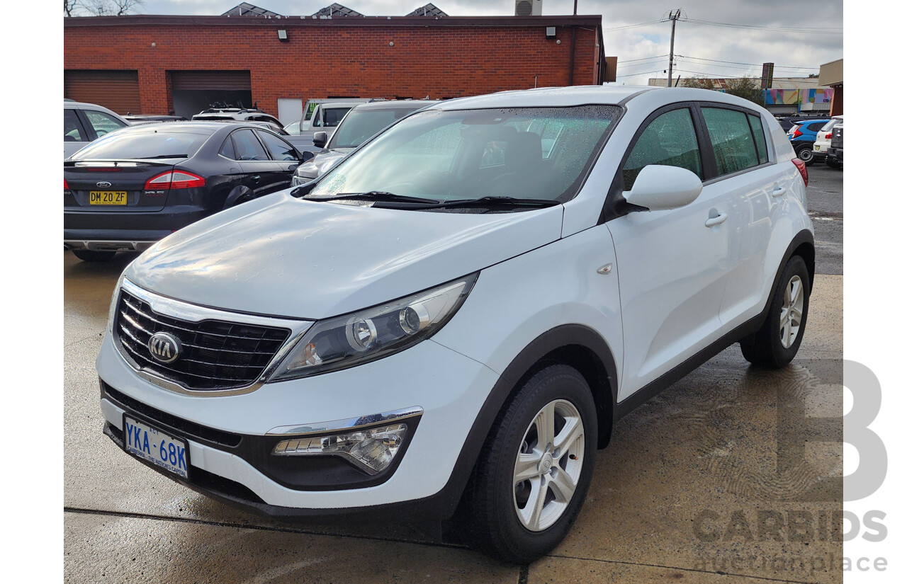 5/2014 Kia Sportage Si (fwd) SL SERIES 2 MY14 4d Wagon White 2.0L