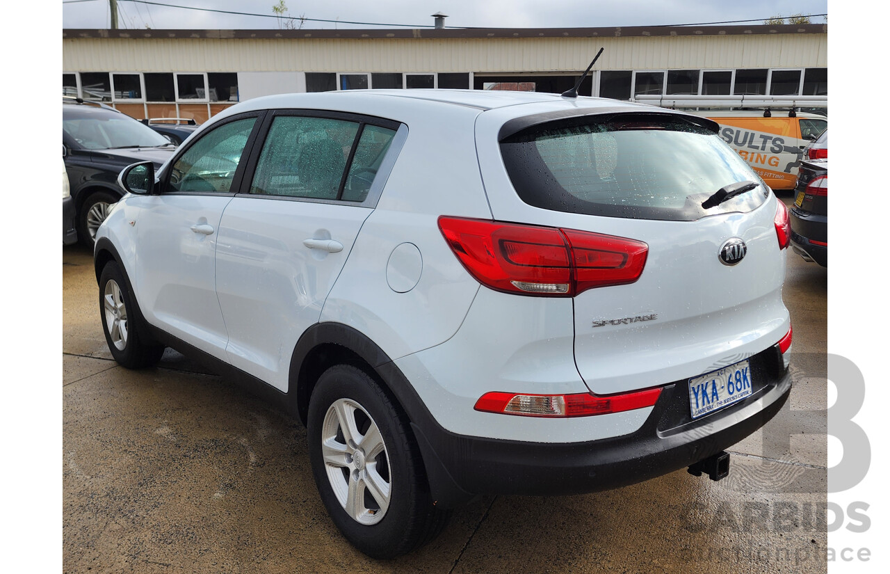 5/2014 Kia Sportage Si (fwd) SL SERIES 2 MY14 4d Wagon White 2.0L