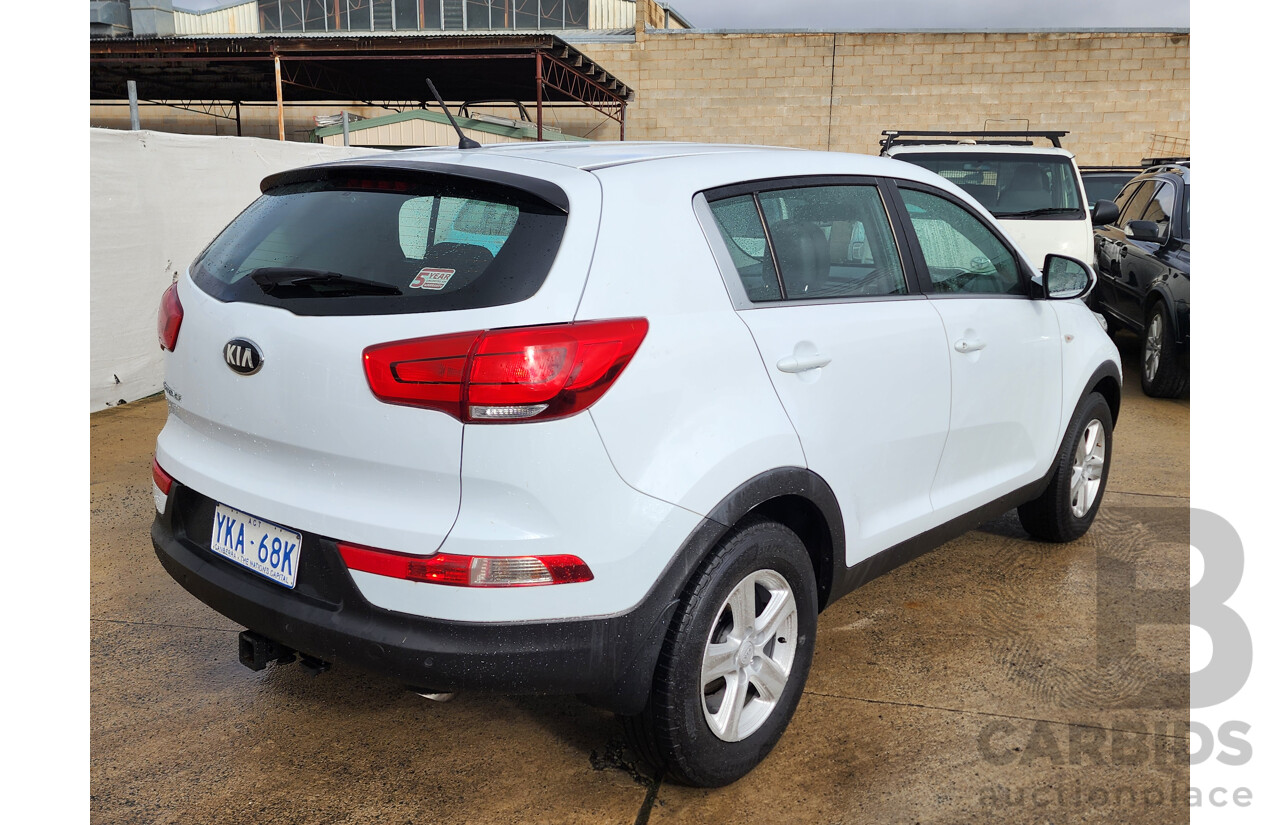 5/2014 Kia Sportage Si (fwd) SL SERIES 2 MY14 4d Wagon White 2.0L