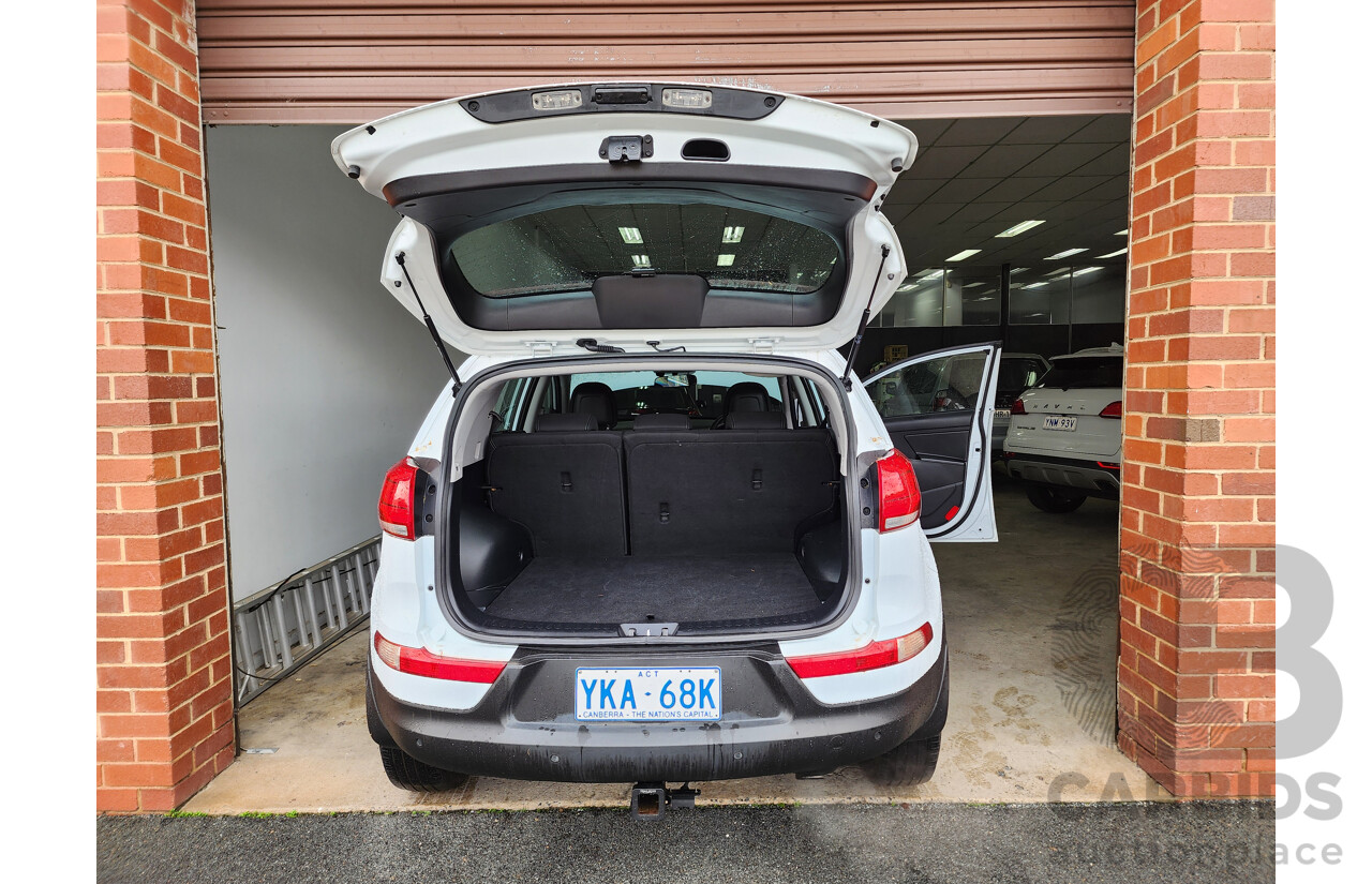 5/2014 Kia Sportage Si (fwd) SL SERIES 2 MY14 4d Wagon White 2.0L