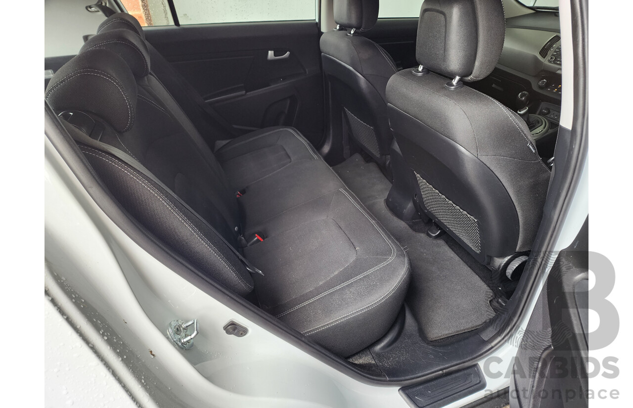 5/2014 Kia Sportage Si (fwd) SL SERIES 2 MY14 4d Wagon White 2.0L