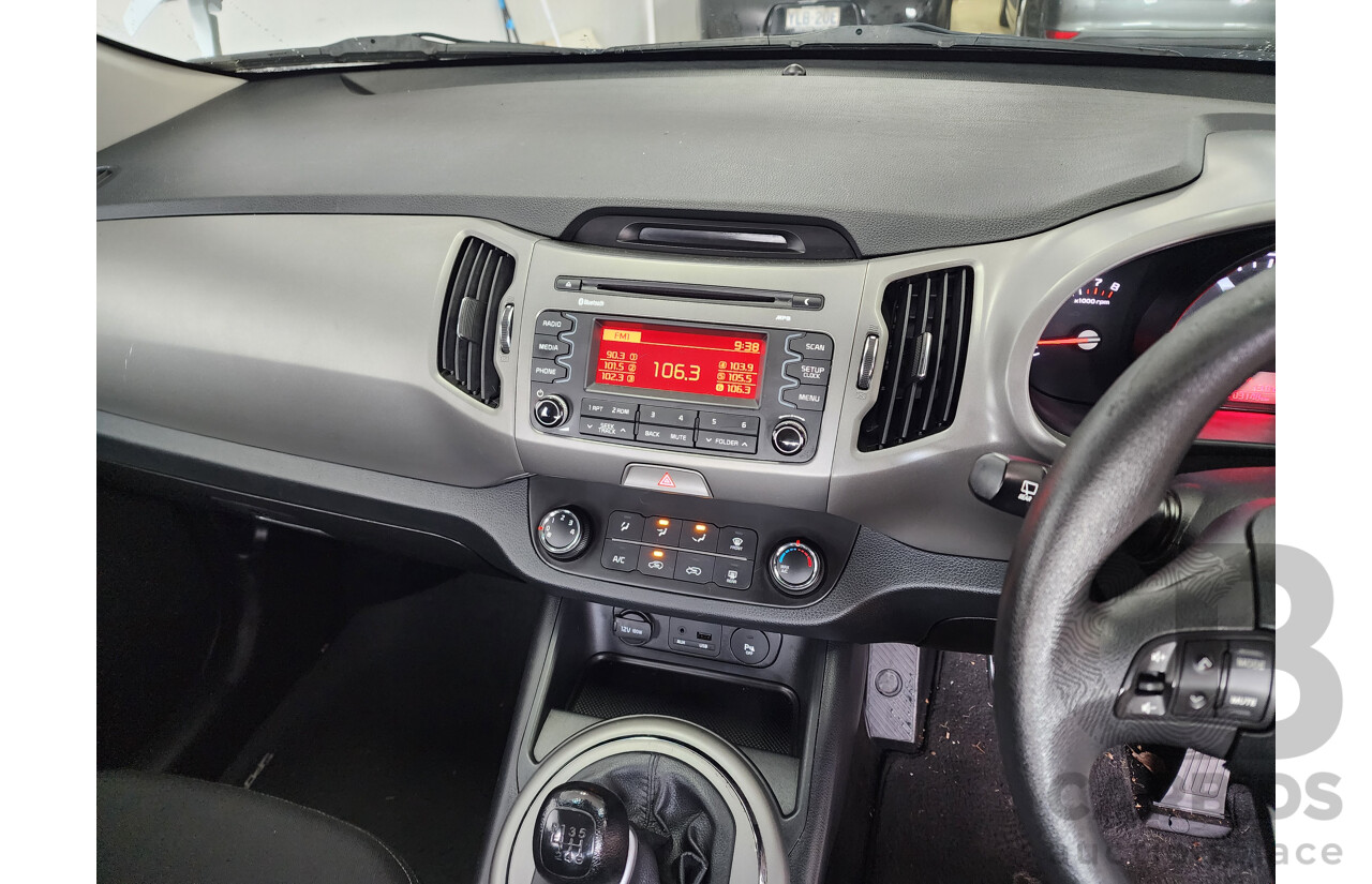 5/2014 Kia Sportage Si (fwd) SL SERIES 2 MY14 4d Wagon White 2.0L