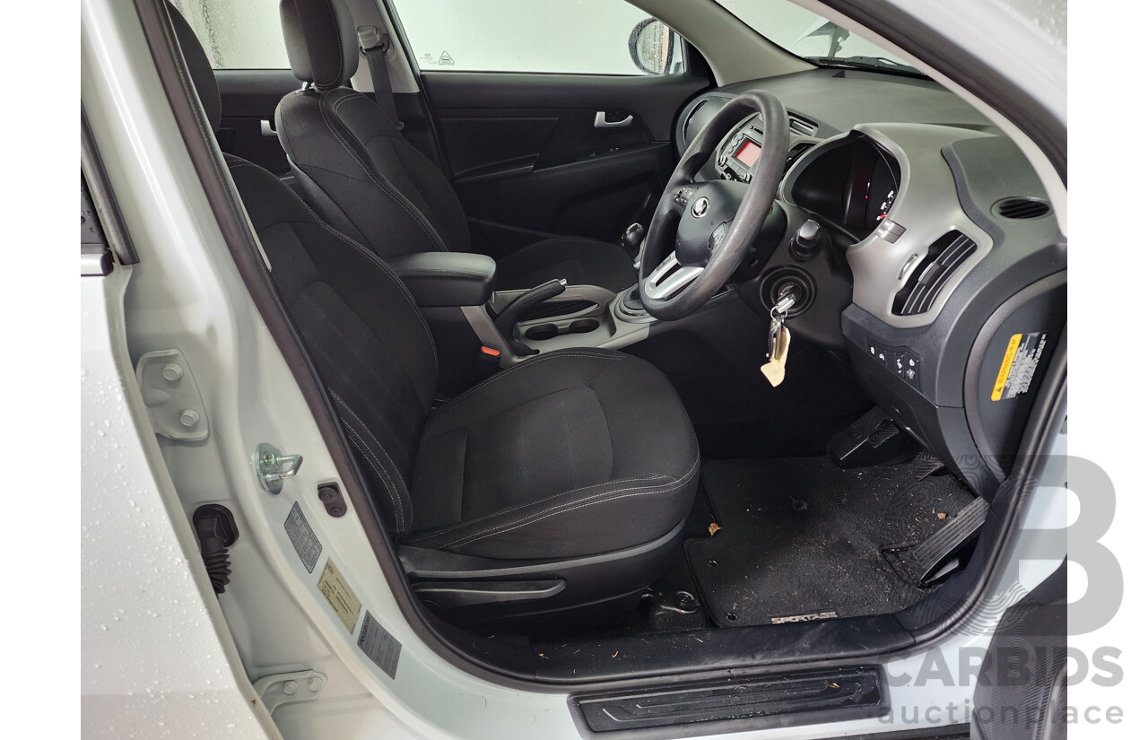 5/2014 Kia Sportage Si (fwd) SL SERIES 2 MY14 4d Wagon White 2.0L