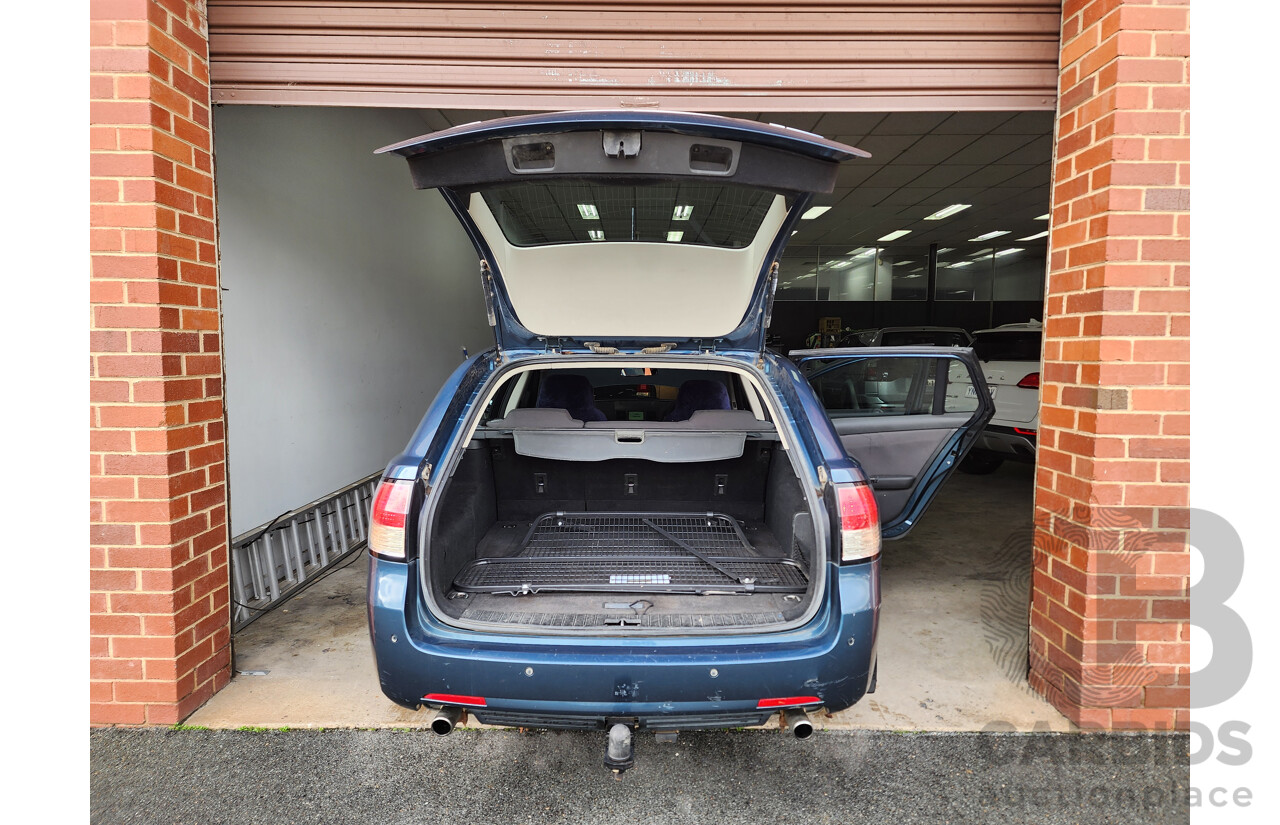 2/2010 Holden Commodore Omega VE MY10 4d Sportwagon Blue 3.0L