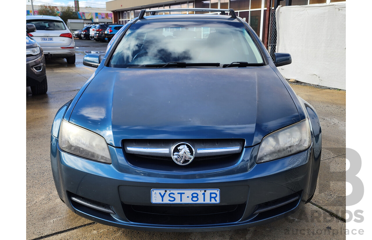 2/2010 Holden Commodore Omega VE MY10 4d Sportwagon Blue 3.0L