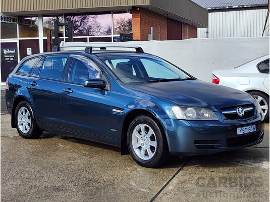 2/2010 Holden Commodore Omega VE MY10 4d Sportwagon Blue 3.0L