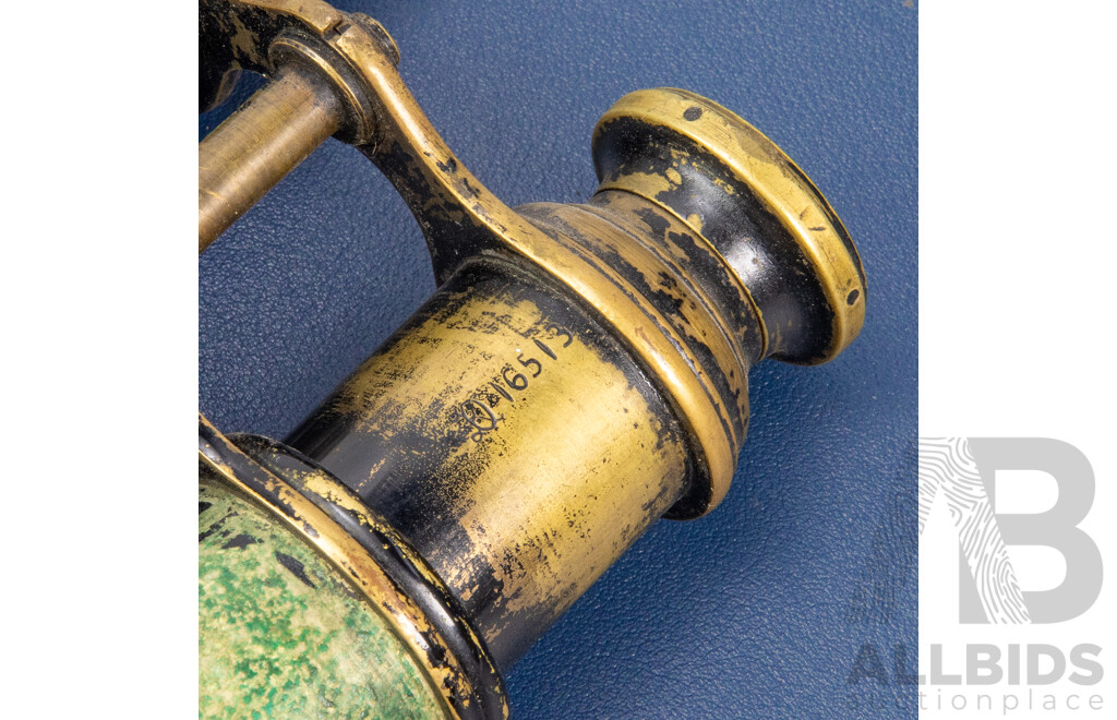 Pair of Vintage Military Field Binoculars by Ross of London