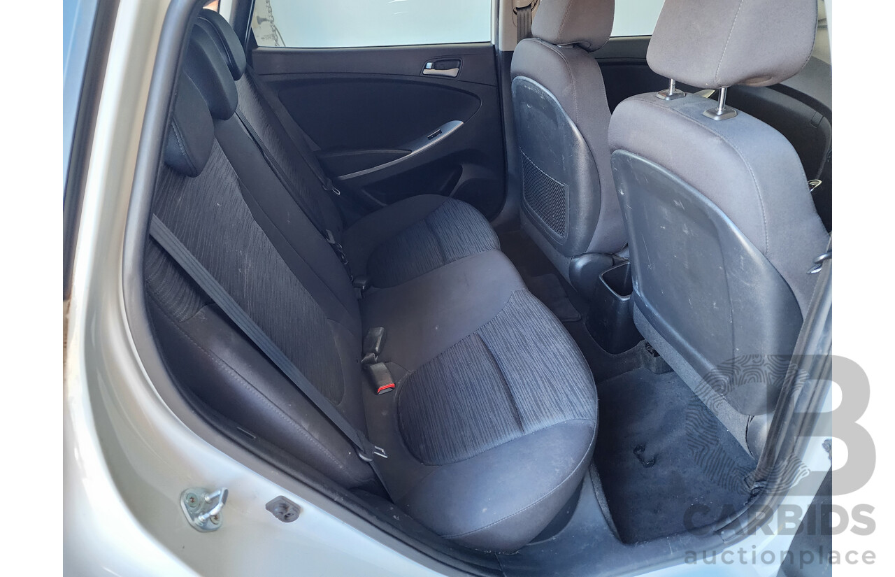 2/2018 Hyundai Accent Sport RB6 MY18 5d Hatchback White 1.6L