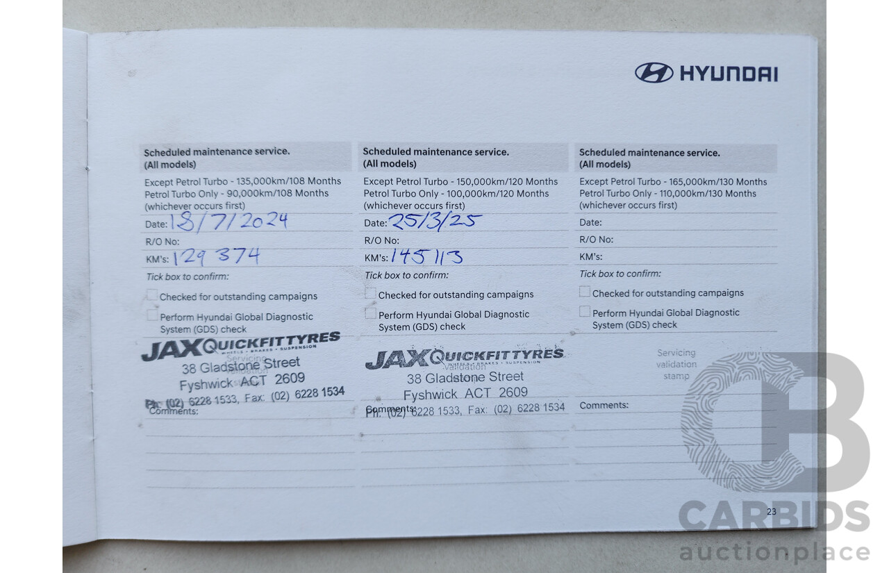 2/2018 Hyundai Accent Sport RB6 MY18 5d Hatchback White 1.6L