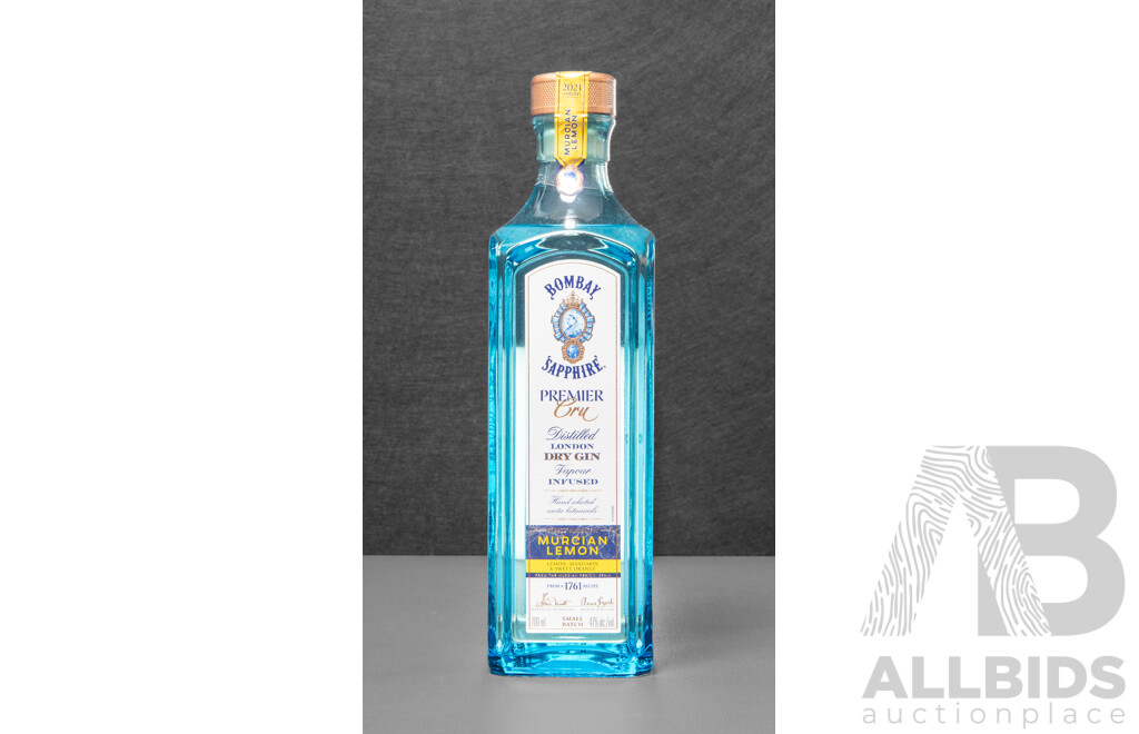 Bombay Sapphire Vapour Infused Murcian Lemon London Dry Gin